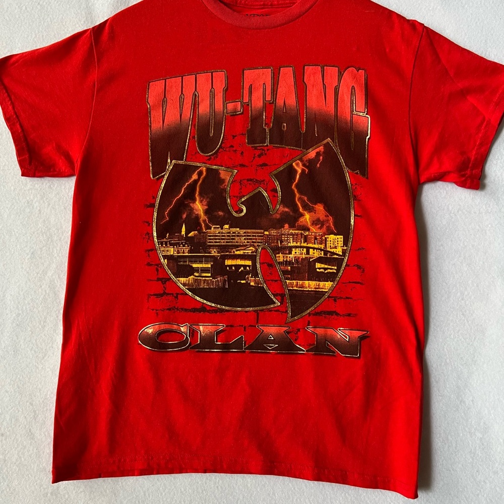 Wu-Tang Clan Red Graphic Tee